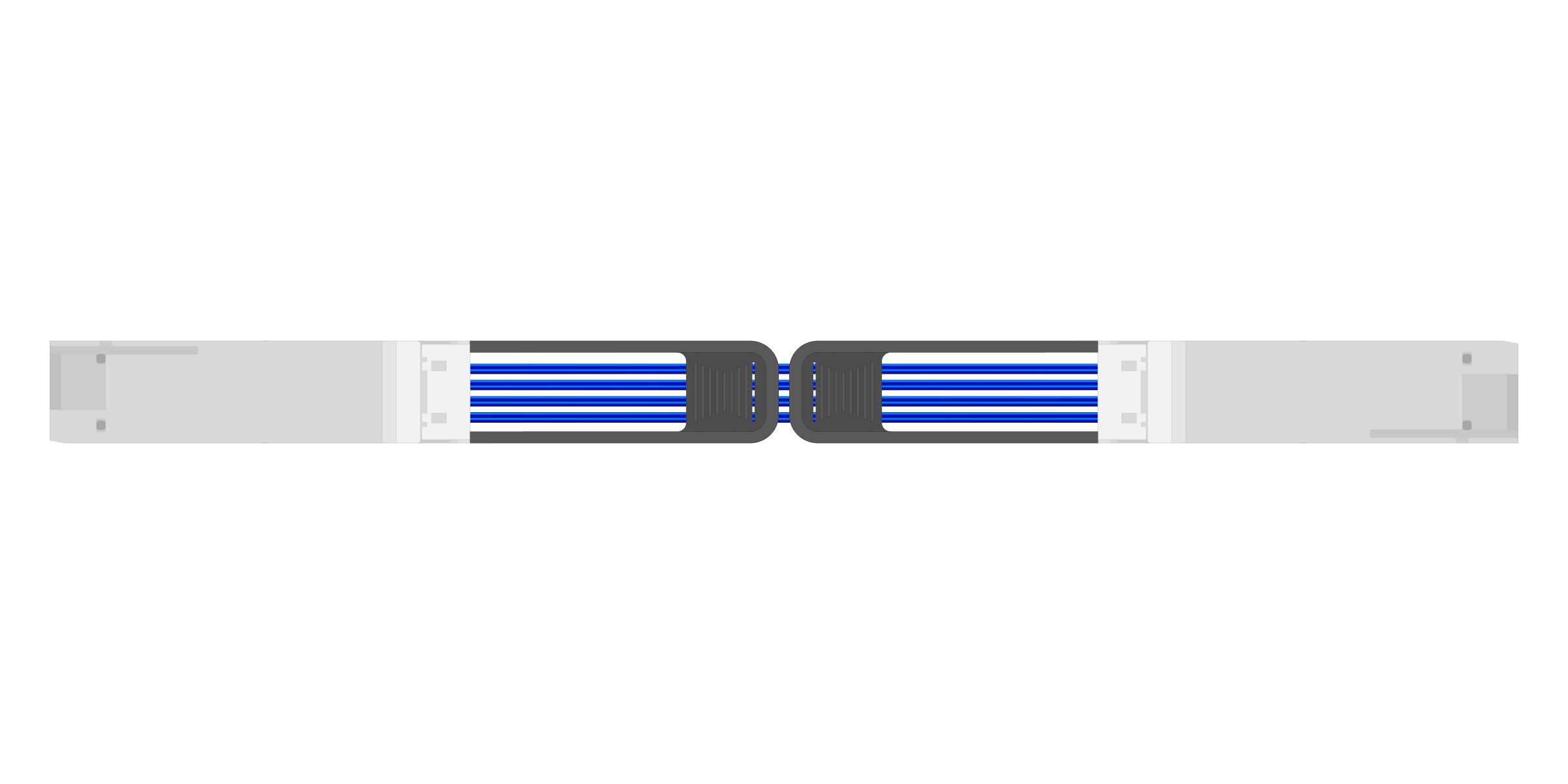 F8C to 4x QSFP