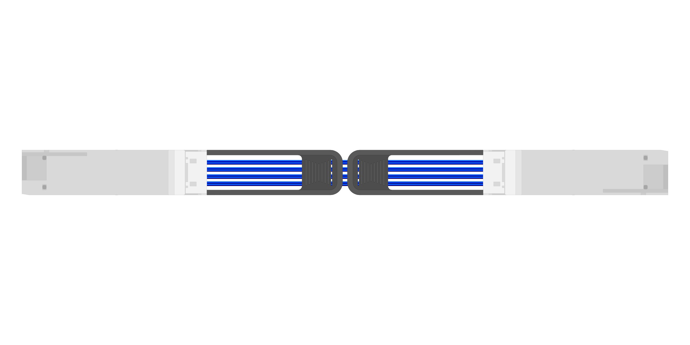 F8C to 4x QSFP